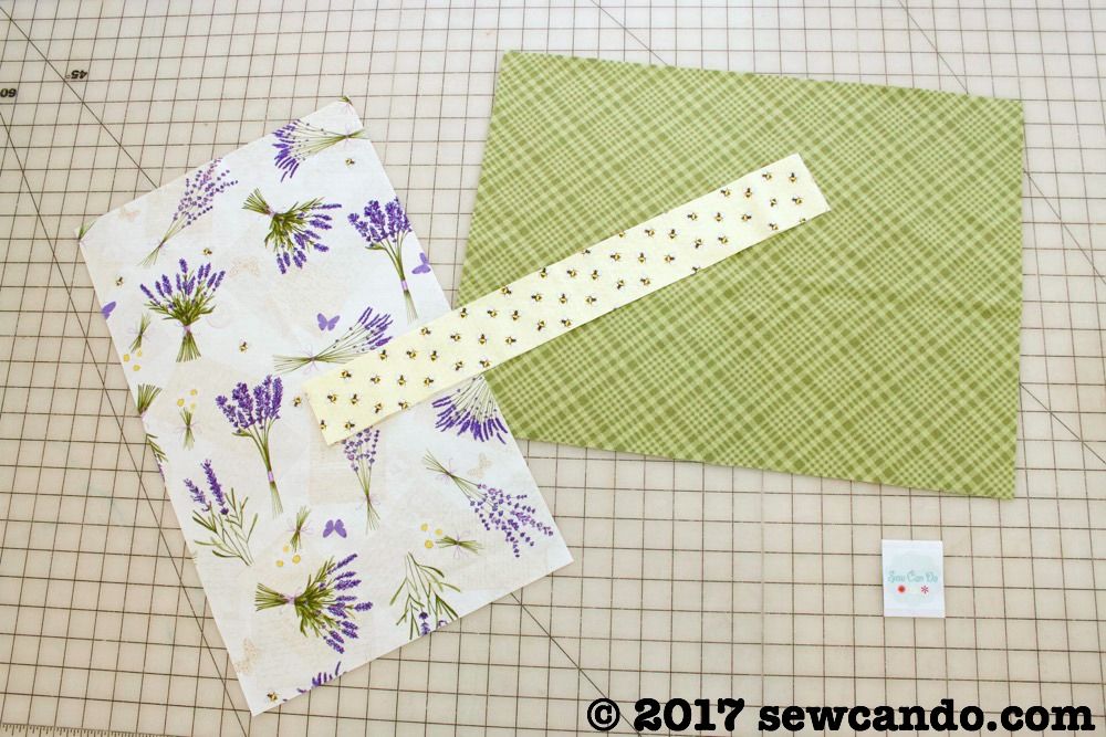 Sew Can Do Mother's Day Lavender Garden Neck Roll Pillow Tutorial